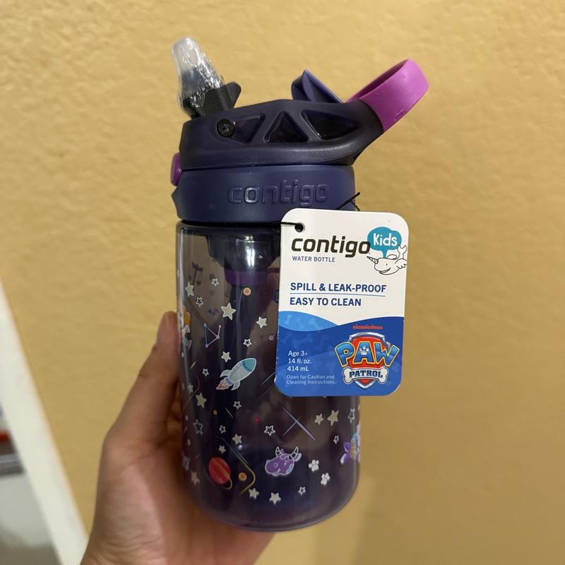 Contigo Paw Patrol Kids Water Bottle - 14oz, Leak-Proof, Spill-Proof With Autospout, Purple Space Zodiac - View #6