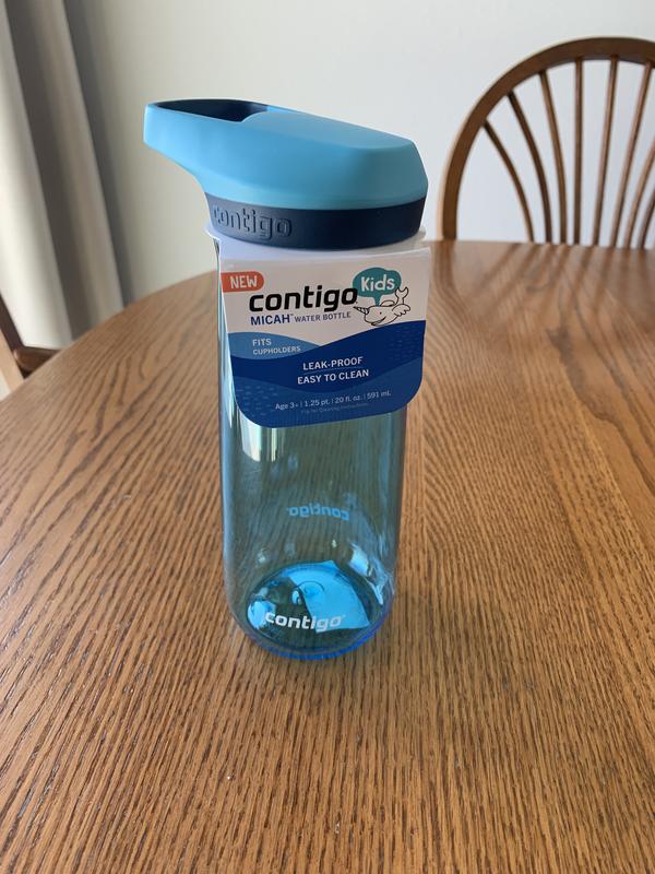 Contigo Kids 20 Oz Micah Water Bottle With Simple Lid - Cool Lime