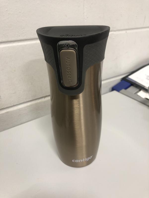 Contigo West Loop Stainless Steel Vacuum-Insulated Travel Mug with  Spill-Proof Lid, Keeps Drinks Hot…See more Contigo West Loop Stainless  Steel