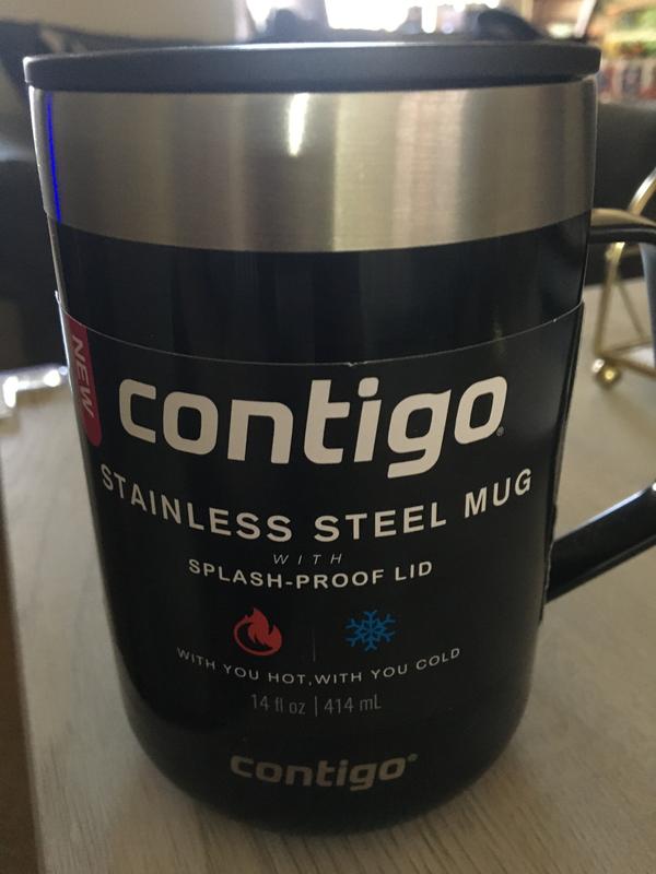 Contigo 14 oz. Streeterville Stainless Steel Mug with Handle - Blue Corn