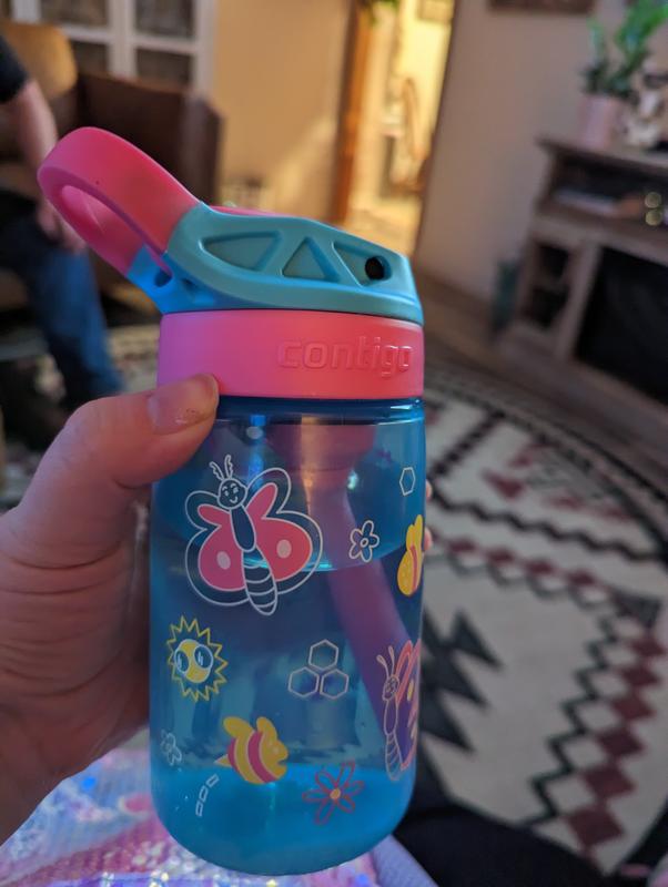 Contigo Kids Water Bottle with Redesigned AUTOSPOUT Straw Lid