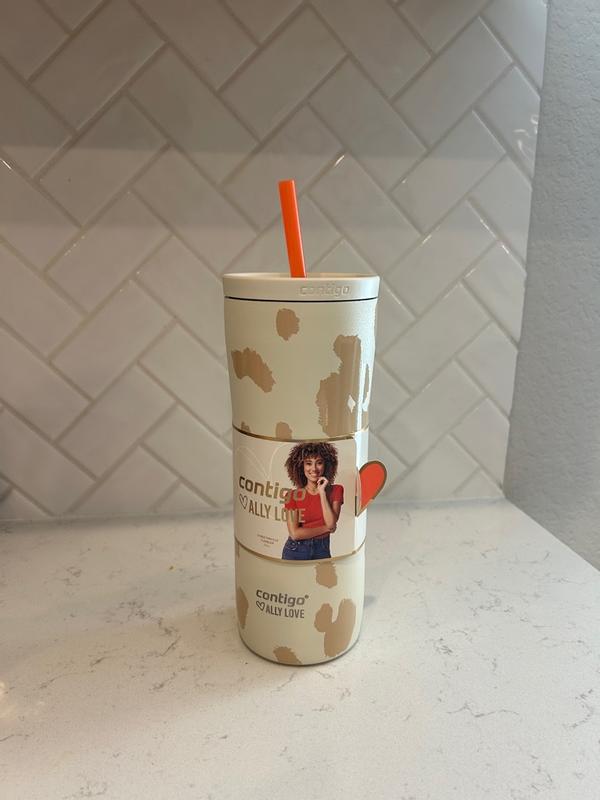 Contigo x Ally Love Streeterville 2.0 Stainless Steel Tumbler with Straw,  24oz | Contigo