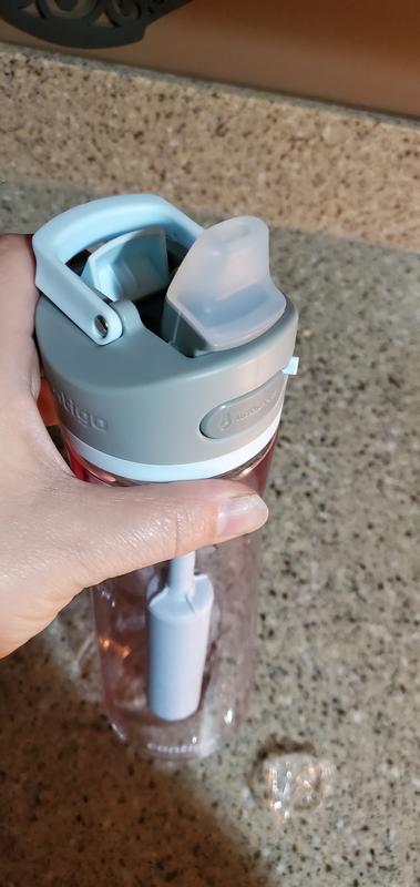 Contigo Wells Plastic Filter Water Bottle with Leak-Proof Straw