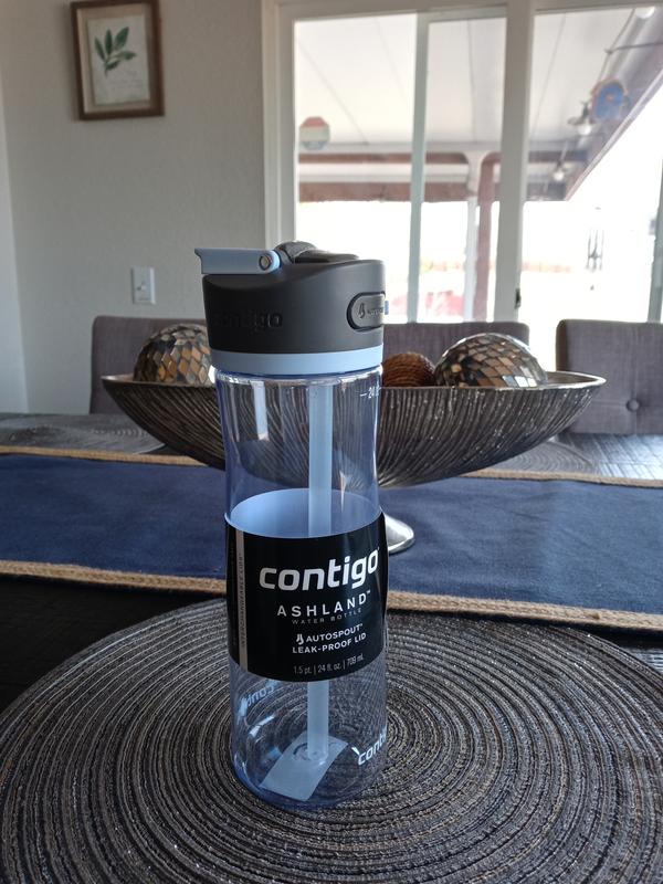 Contigo Ashland 2.0 leak proof water bottle with lid lock and