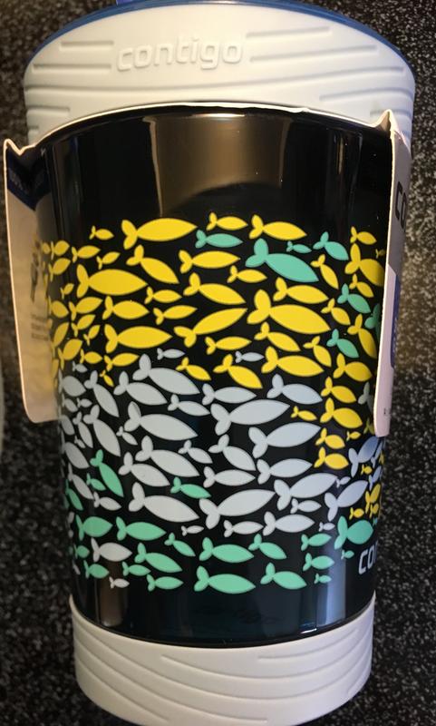 Contigo Kids Spill-Proof 14oz Tumbler with Straw and BPA-Free Plastic, Fits  Most Cup Holders and Dishwasher Safe, Nautical Fish