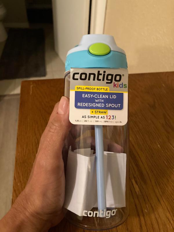 Contigo® Kids Straw Water Bottle with AUTOSPOUT® Lid, 20 oz | Contigo