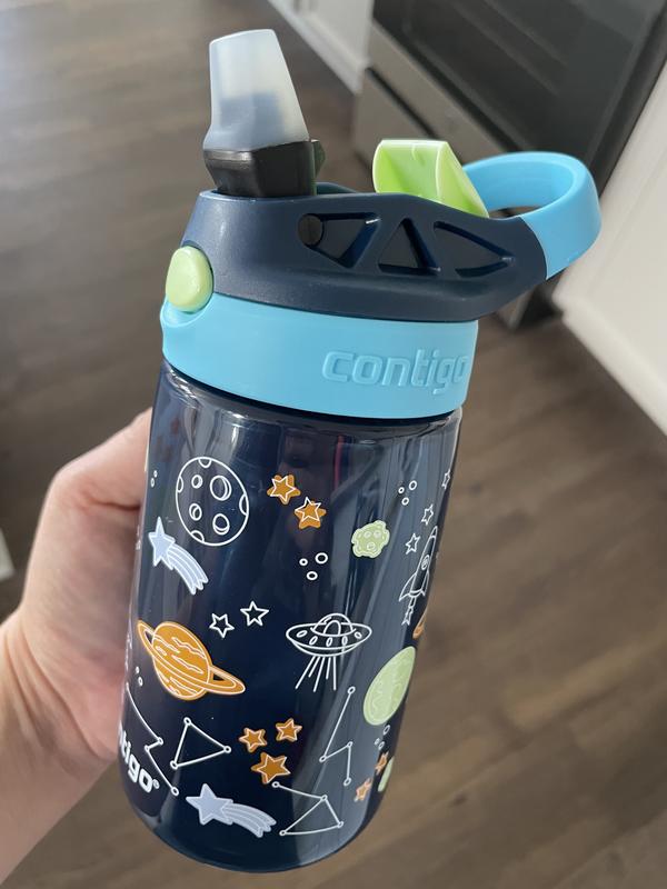 Contigo Kids' Cleanable Autospout 14oz Water Bottle Cucumber With