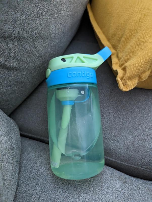 Contigo Kids! Water Bottle, Gizmo Flip, Nautical, 14 Ounce, Beverage  Storage Containers