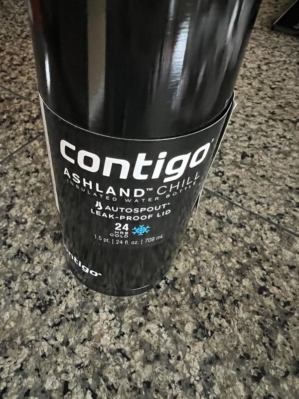 Contigo Ashland 2.0 Tritan Water Bottle with AUTOSPOUT Straw Lid Licorice,  24 fl oz. 
