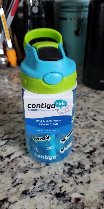 Contigo Kids Water Bottle with Redesigned AUTOSPOUT Straw, 14 oz