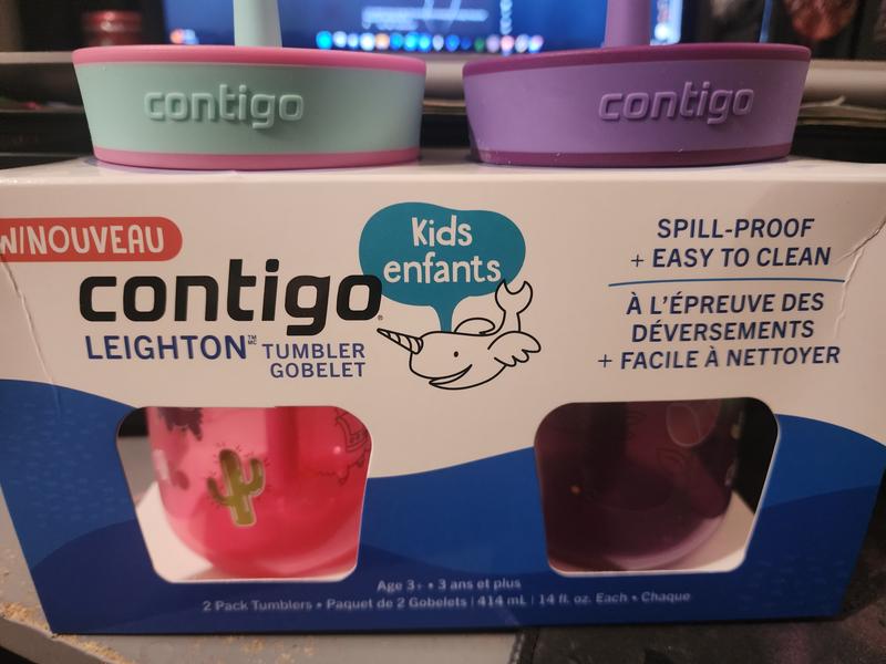 Contigo® Kids Leighton Spill-Proof Stainless Steel Tumbler with