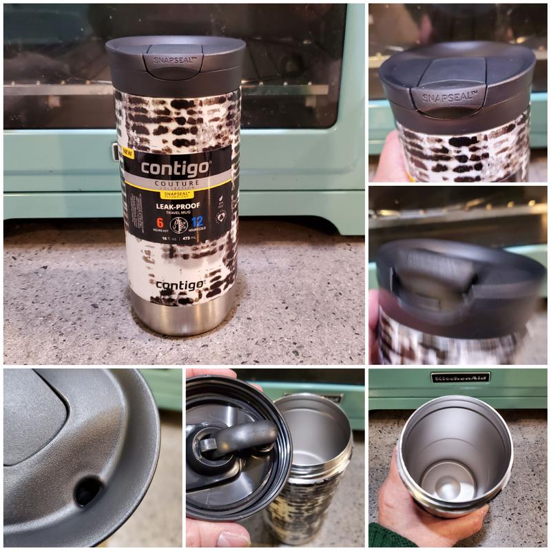 Huron Stainless Steel Travel Mug with SNAPSEAL™ Lid, 20oz