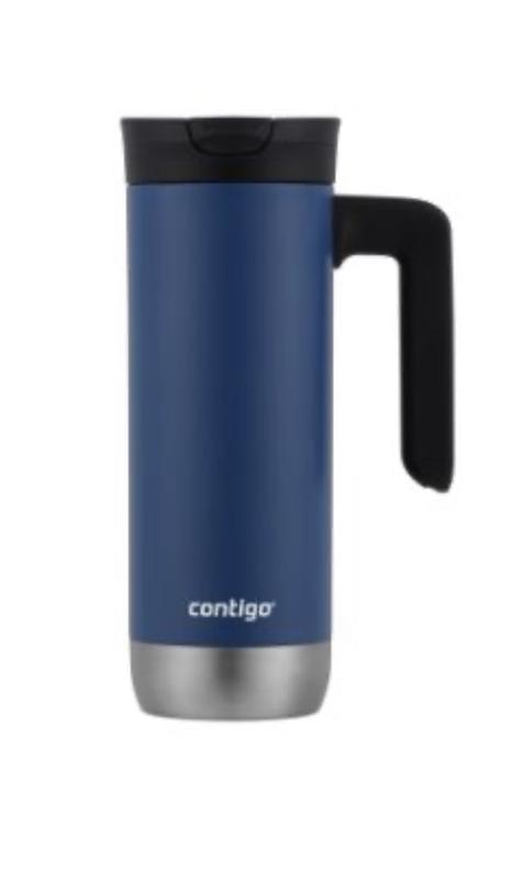 Contigo Insulated Stainless Steel Travel Mug with Handle - 20 oz  REBEL