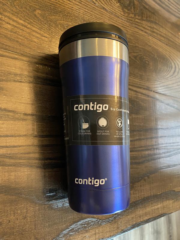 Contigo Uptown🥤 Tapa dual sip, puedes tomar con la pajita la