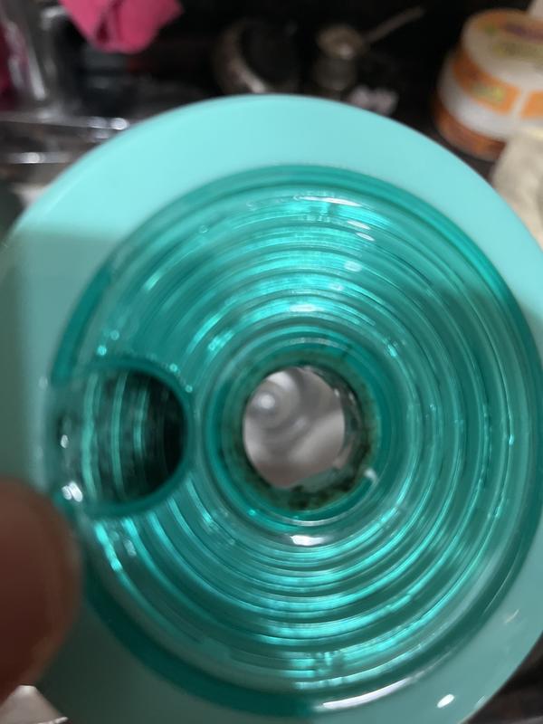 Can't get rubber stopper back into Contigo Kids cup lid. Suggestions?