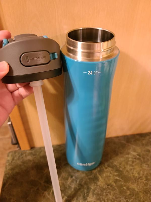 Contigo Ashland 2.0 leak proof water bottle with lid lock and