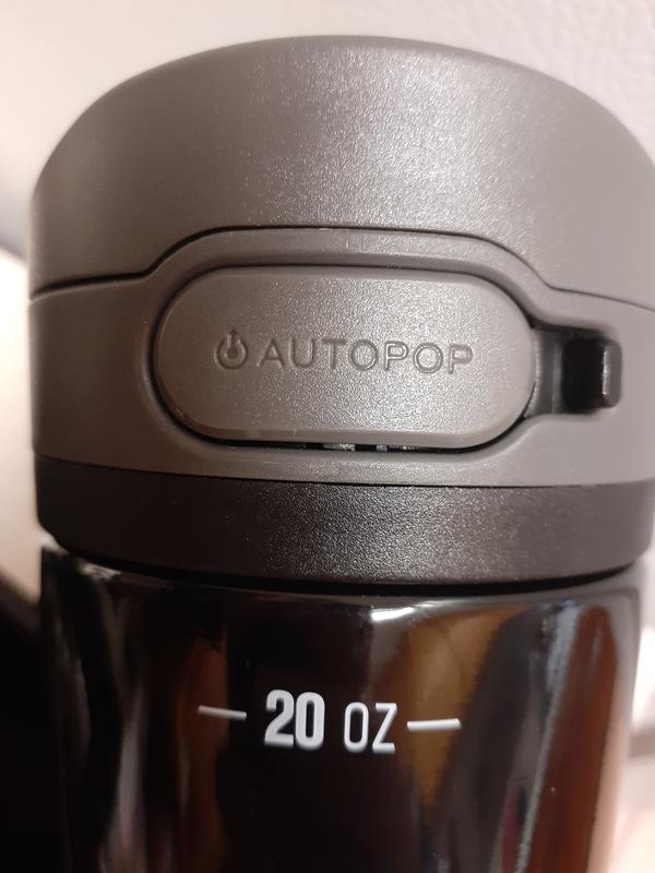 Contigo Personalized Water Bottle 20oz Jackson Chill Autopop / Chug Stainless  Steel Travel Mug Lifetime Guarantee 