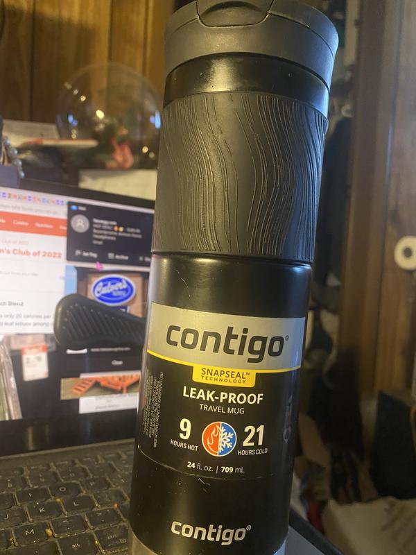AIEVE Replacement Gasket Compatible with Contigo Snapseal Byron Travel Mug  16oz & 20oz, Silicone Lid Seal Replacement for Contigo Snapseal(4 Pack)
