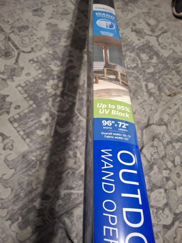 Coolaroo Camel Cordless UV Blocking Fade Resistant Fabric Exterior