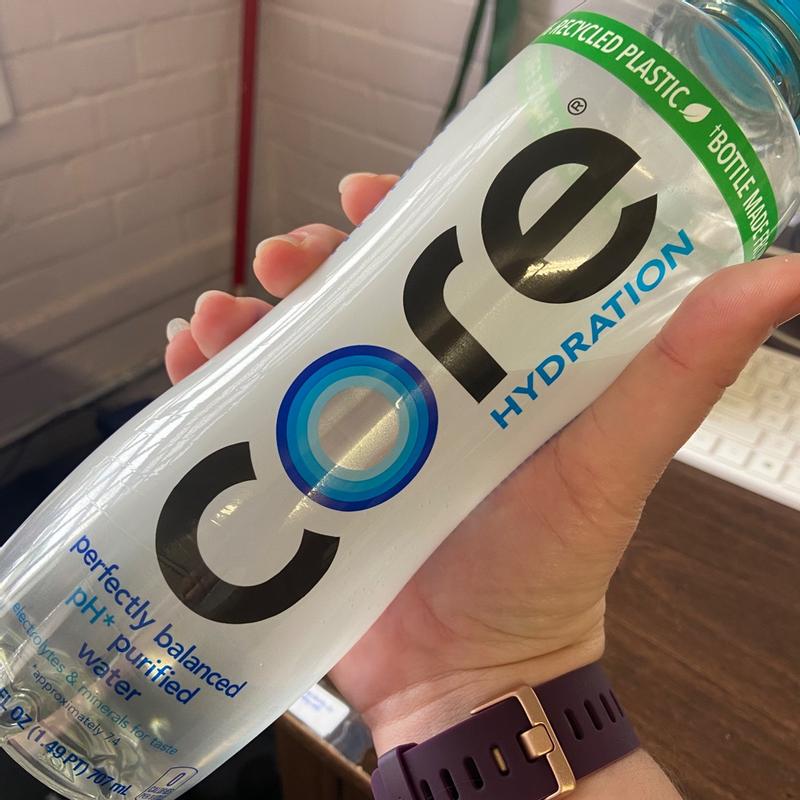 CORE Hydration bottled water designed in alignment with body's pH, 2015-08-10