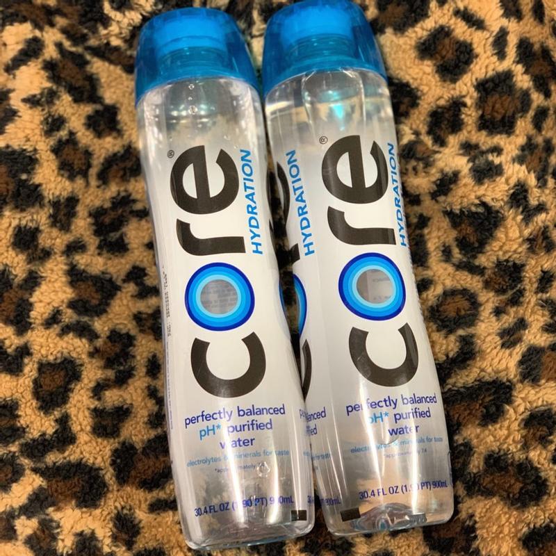 CORE Hydration bottled water designed in alignment with body's pH