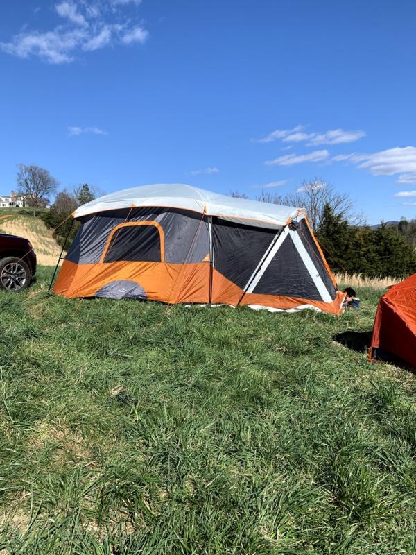 Core 11 person tent with screen room best sale