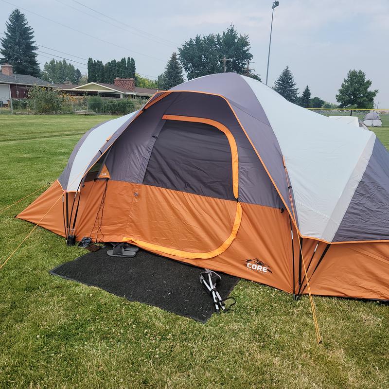 9 Person Extended Dome Tent Core Equipment