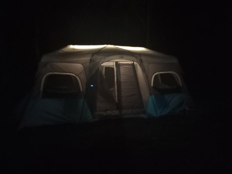 Person Lighted Instant Cabin Tent ' x ' – Core E ...