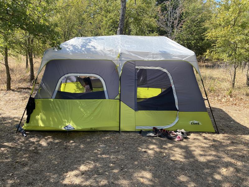 9 Person Lighted Instant Cabin Tent Rainfly – Core Equipment