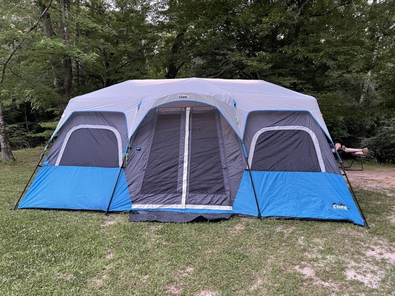 CORE 12-person Instant Cabin Tent with Built-In LED Lighting