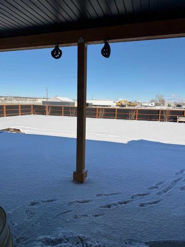 Photo submitted with review of product