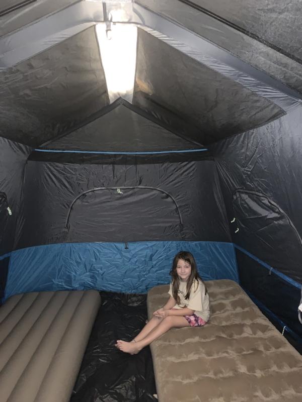 First Look: CORE 10-Person Lighted Instant Cabin Tent from Costco 