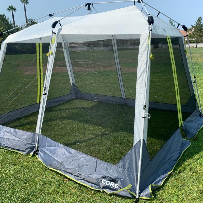 Instant screen tent sale