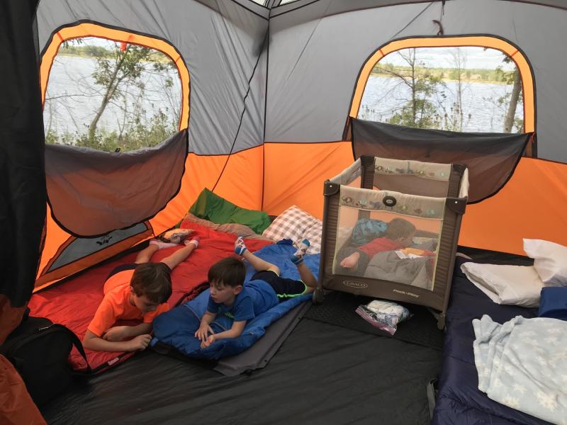 Core 11 person tent with screen room sale