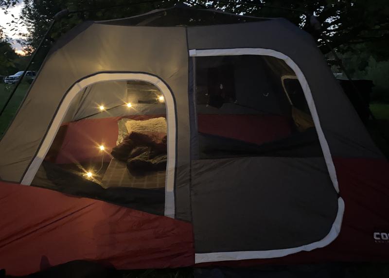 CORE Lighted Dome Tent, 6 Person | Costco UK