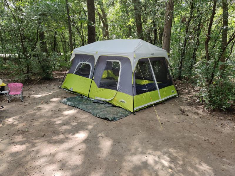 CORE 9 Person Instant Cabin Tent with Full Rainfly 14 x 9 