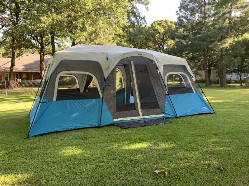 Core (12) Person Lighted Instant Cabin Tent, Estate & Personal Property  Sporting Goods Outdoor Sports Equipment Camping & Hiking Equipment, Online  Auctions