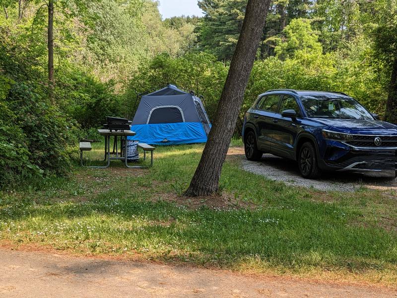 Core Blue 10-Person Pop-Up Tent with LED Lights, Instant Setup