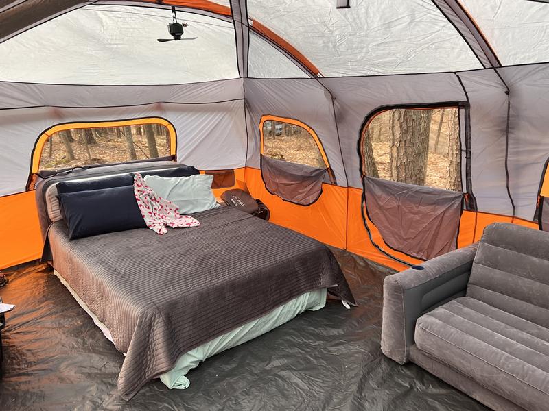 12 Person Straight Wall Cabin Tent Rainfly