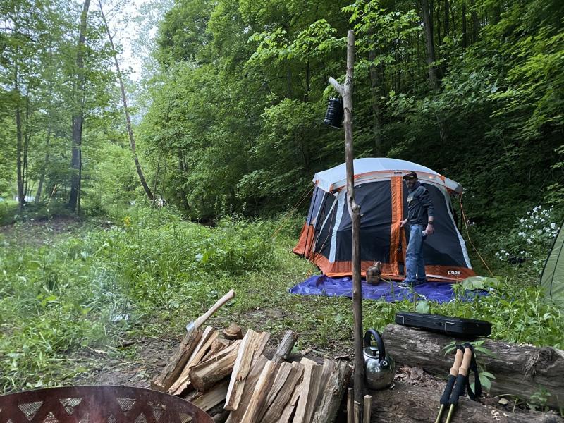 11 Person Cabin Tent with Screen Room 17' x 12