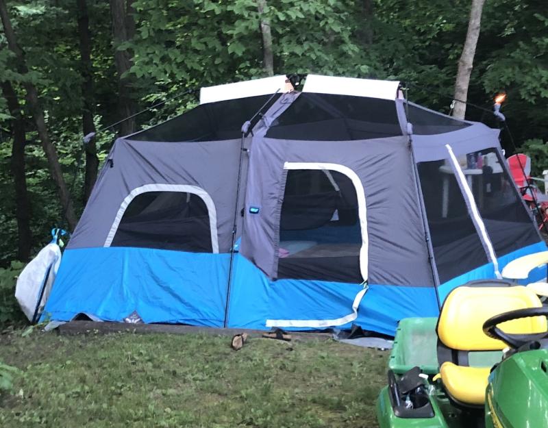 9 Person Lighted Instant Cabin Tent 14' x 9' – Core Equipment