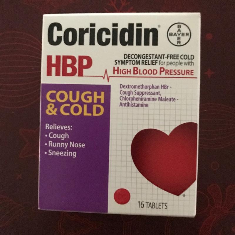 Coricidin® HBP 16Count Cough & Cold Tablets Bed Bath & Beyond
