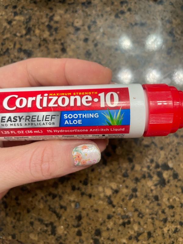 Cortizone-10 Soothing Aloe Itch Relief No Mess Applicator 1.25 fl. oz