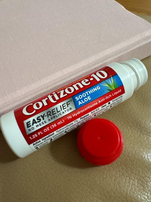 Maximum Strength 1% Hydrocortisone Itch Relief with Easy-Relief No Mess  Applicator | Cortizone-10