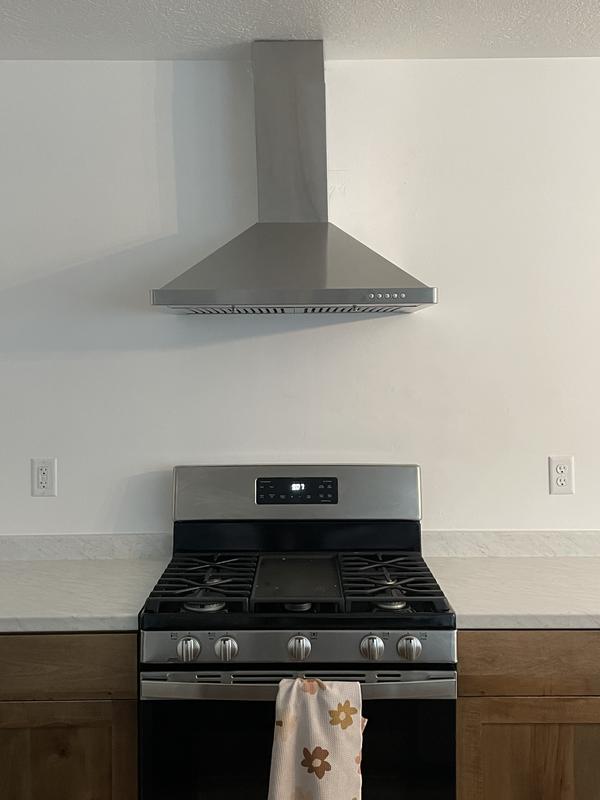 Cosmo 30 inch Under Cabinet Range Hood Ductless Convertible Duct Stove Vent  687748950547
