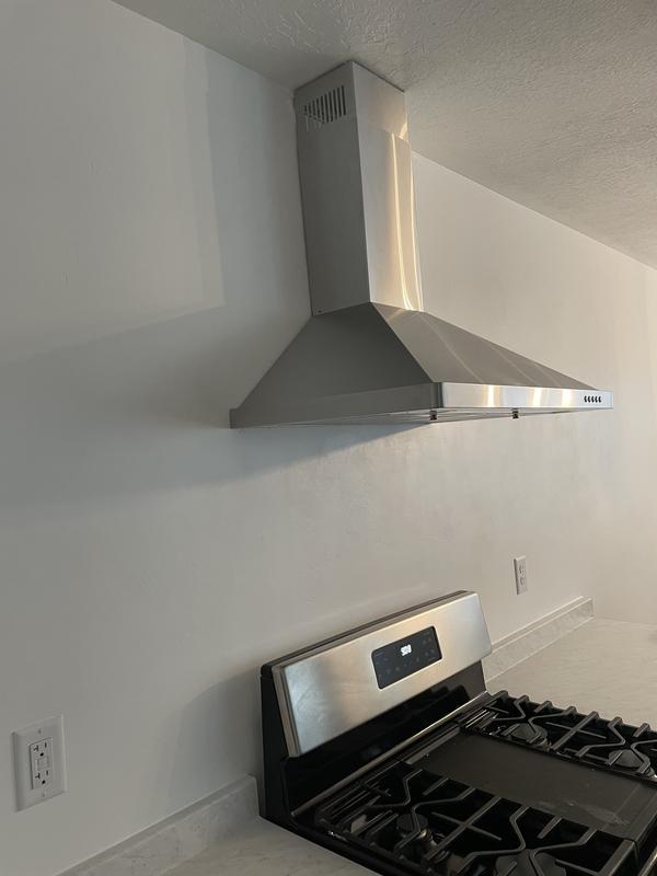 Cosmo - 30 in. Ductless Wall Mount Range Hood in Stainless Steel with –  Appliance Guys