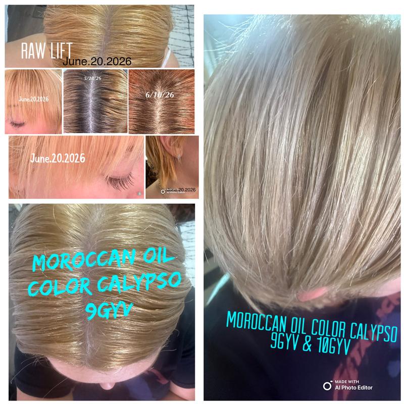 6BG/6.13 Dark Ash Gold Blonde Color Calypso Demi-Permanent Gloss
