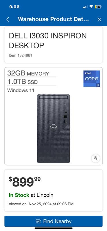 Dell Inspiron Desktop - 14th Gen Intel Core i7-14700 Dell Inspiron Desktop - 14th Gen Intel Core i7-14700