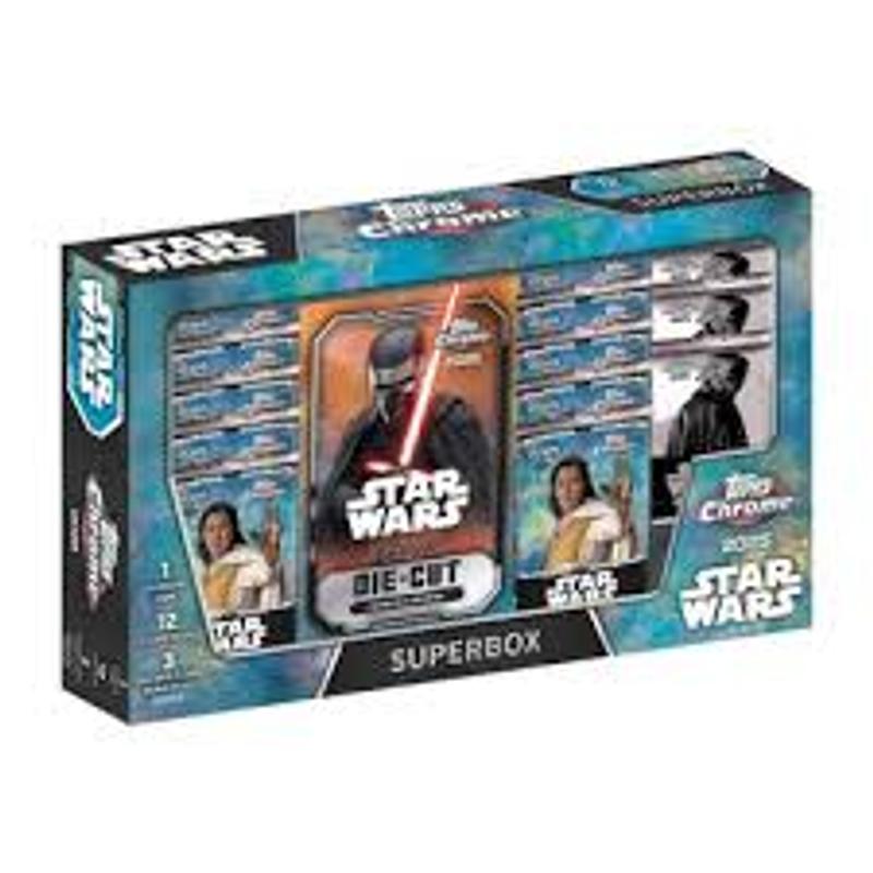 2025 Topps CHROME Star Wars Collection Box | Costco