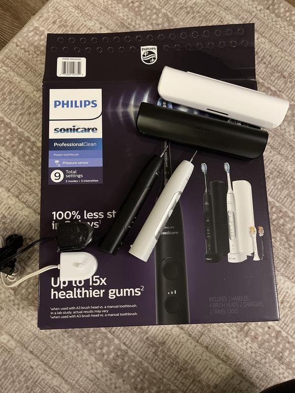 Philips Sonicare ProtectClean 2本セット Philips Sonicare Professional Clean Rechargeable Electric
